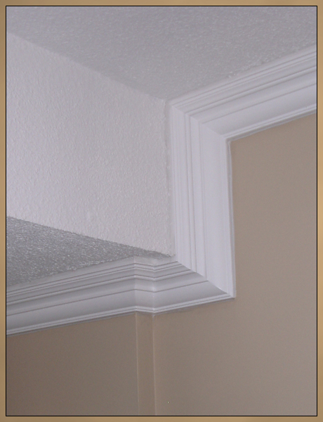 Replaced Crown Moulding After Photo