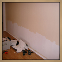 Wainscoting Before Thumbnail